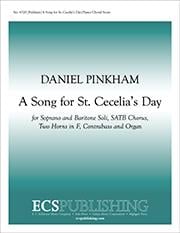 A Song for St. Cecilia's Day